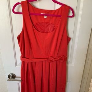 NWOT Adorable pink dress with bow